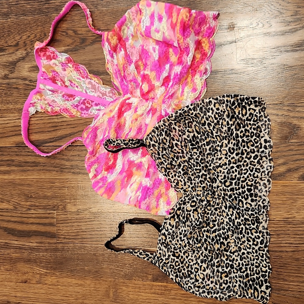 Bundle of Two VS Pink Bralettes
